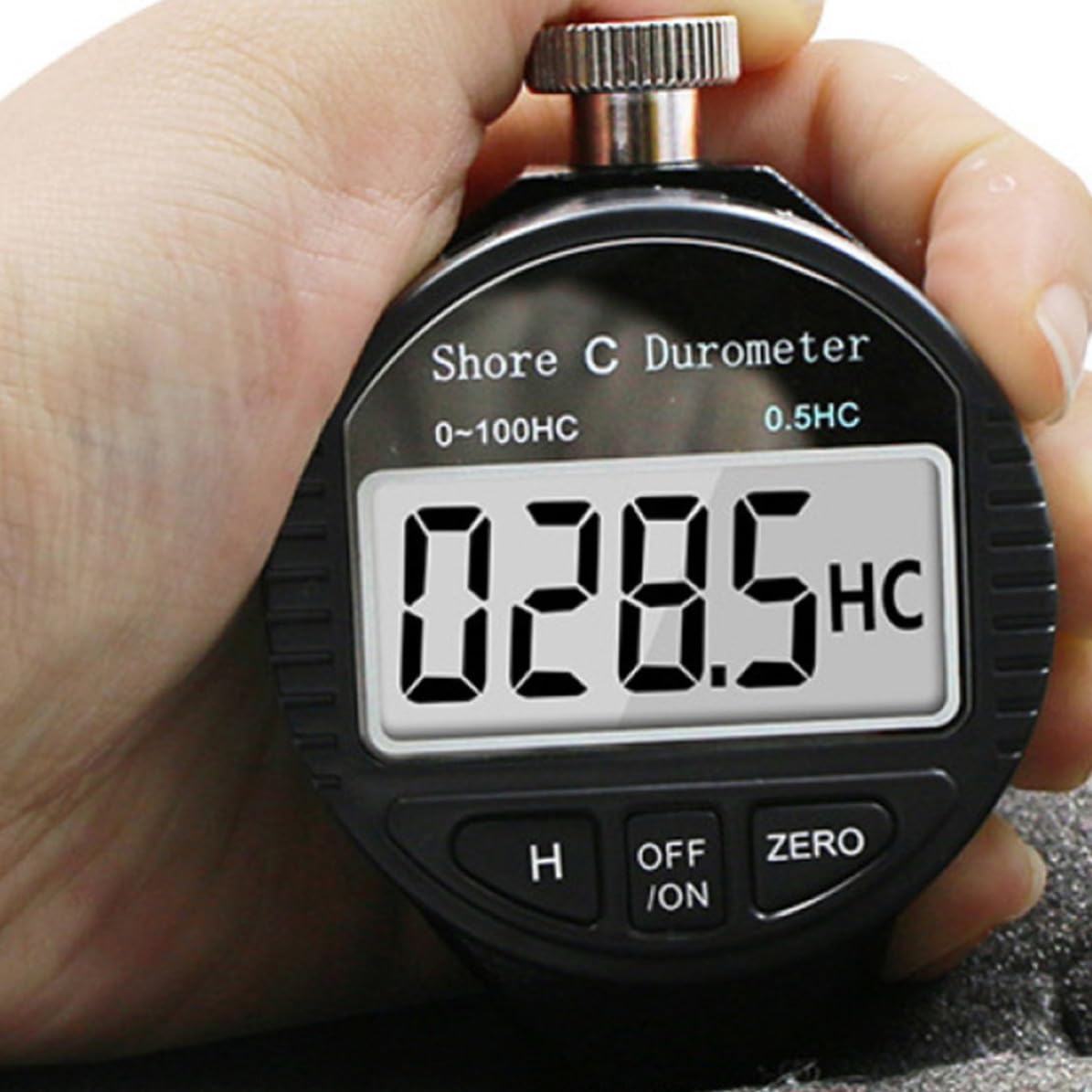 Durómetro Digital Shore Pantalla Lcd, 0-100hc Negro