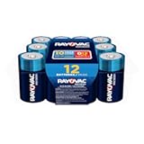 High Energy D Batteries (12 Pack), Alkaline D Cell Batteries