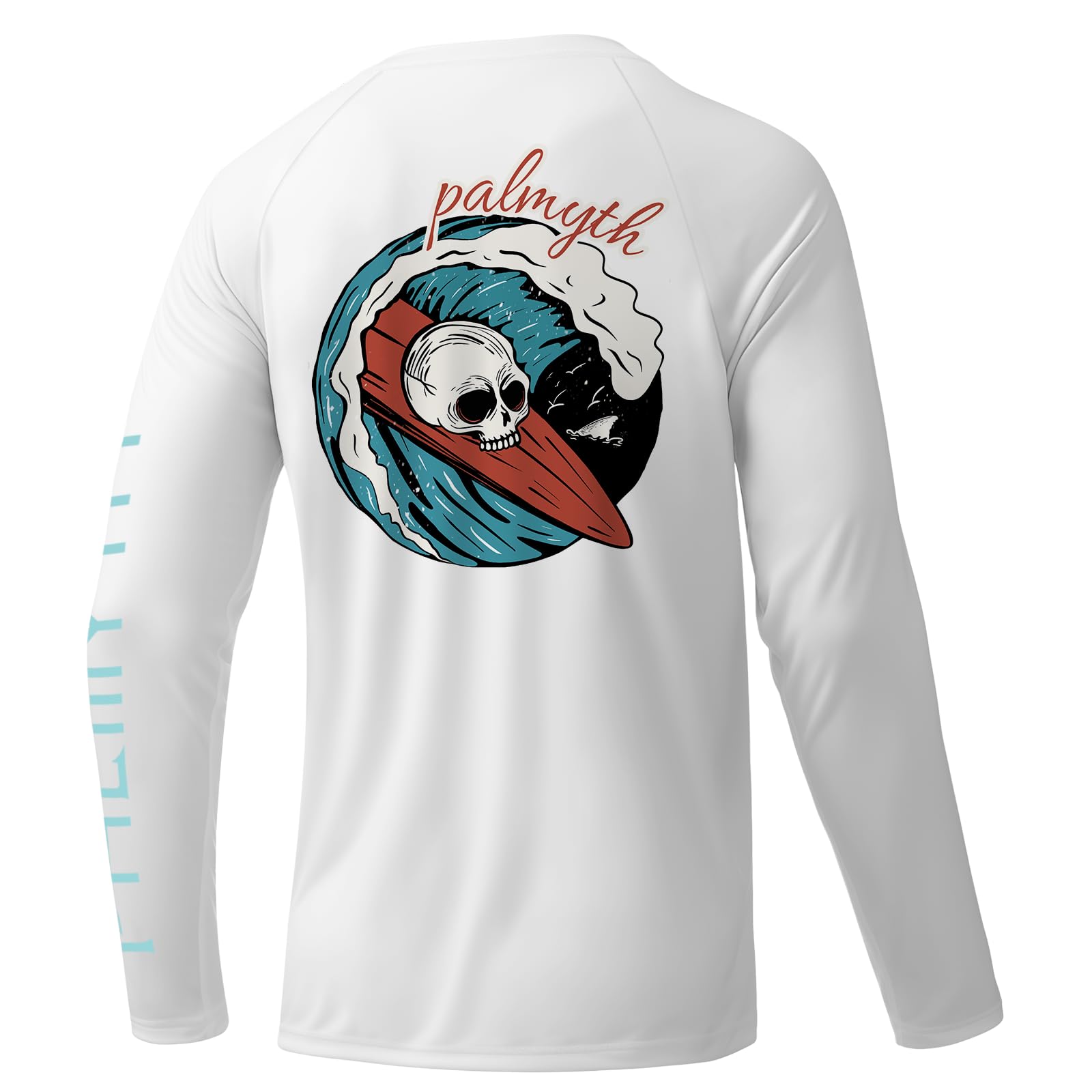 palmyth Fishing Shirts for Men Long Sleeve Sun Protection Shirts UV UPF 50+ T-Shirt Quick Dry-picture-12