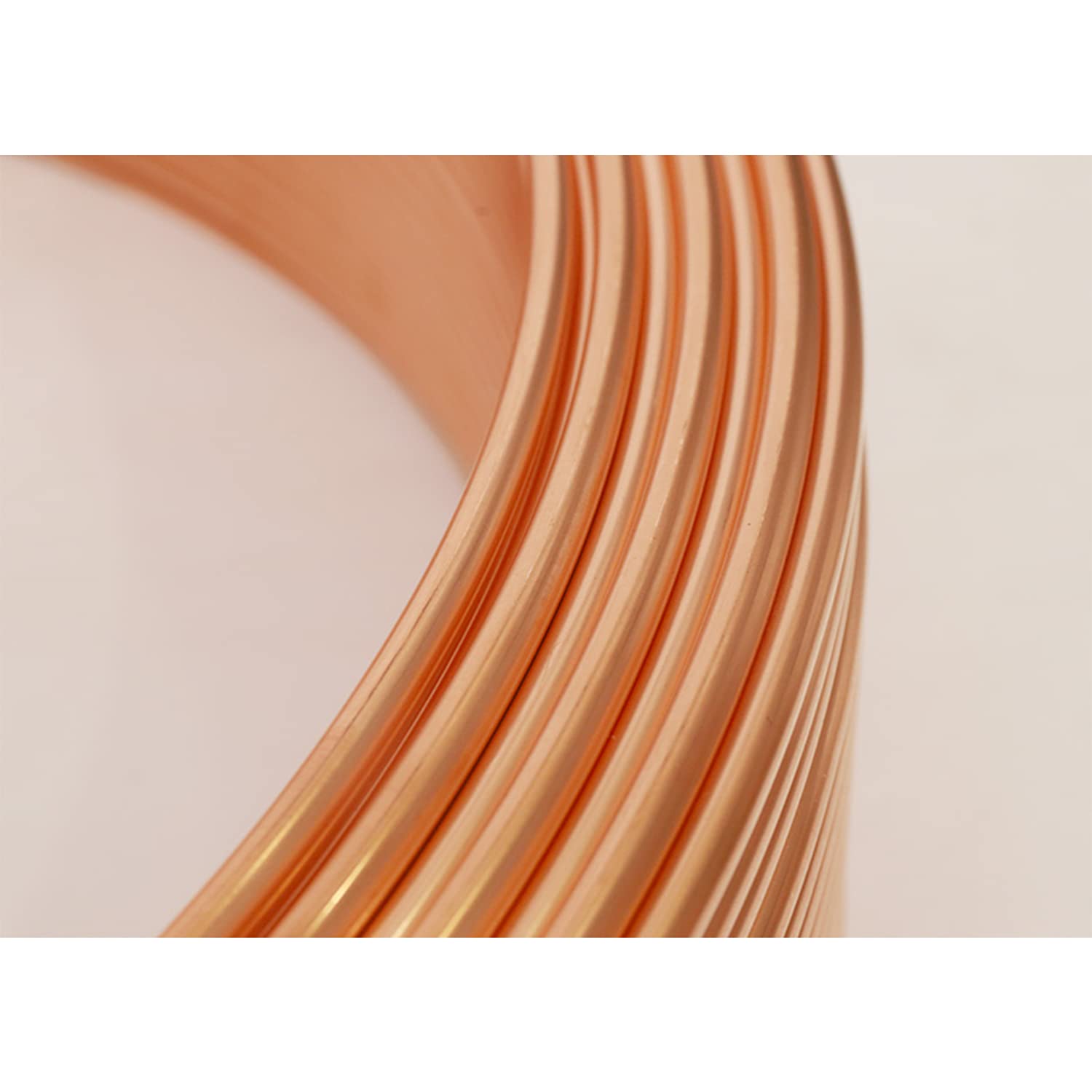 Kupfer-Rundrohr, gewickelt, Länge 1 m, Wandstärke 1 mm/Außendurchmesser/12 mm(15.88Mm)