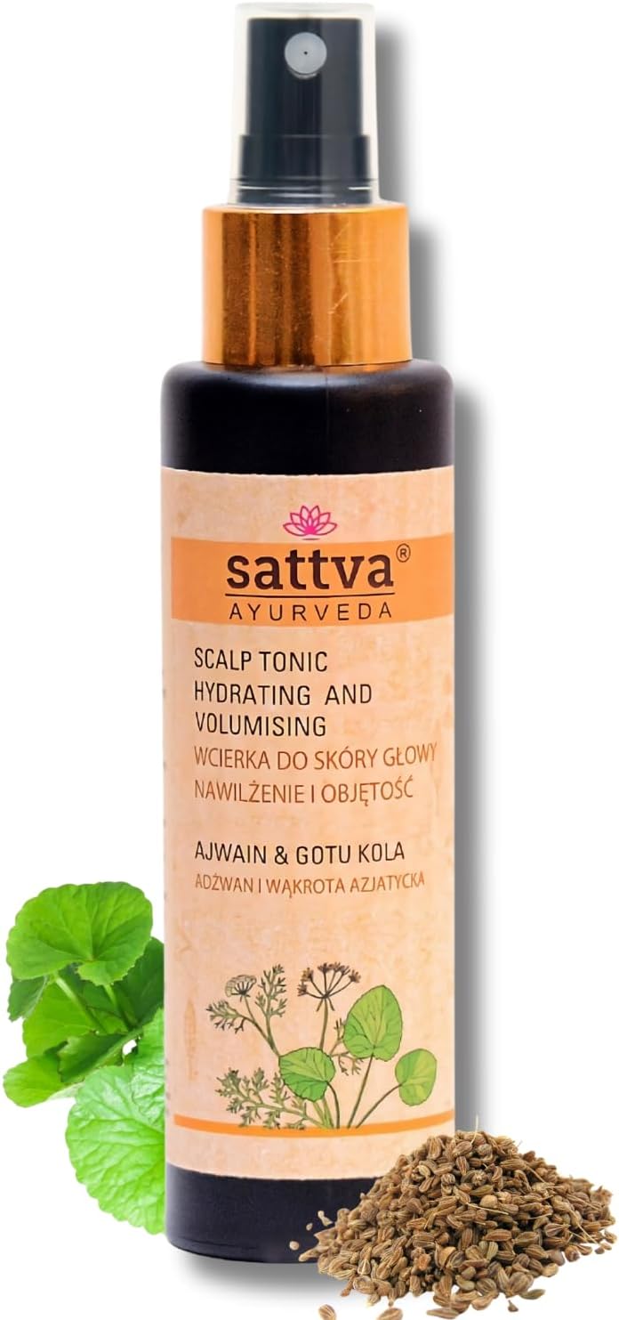 Ayurveda HYDRATING AND VOLUMISING SCALP TONIC AJWAIN & GOTUKOLA,100ml