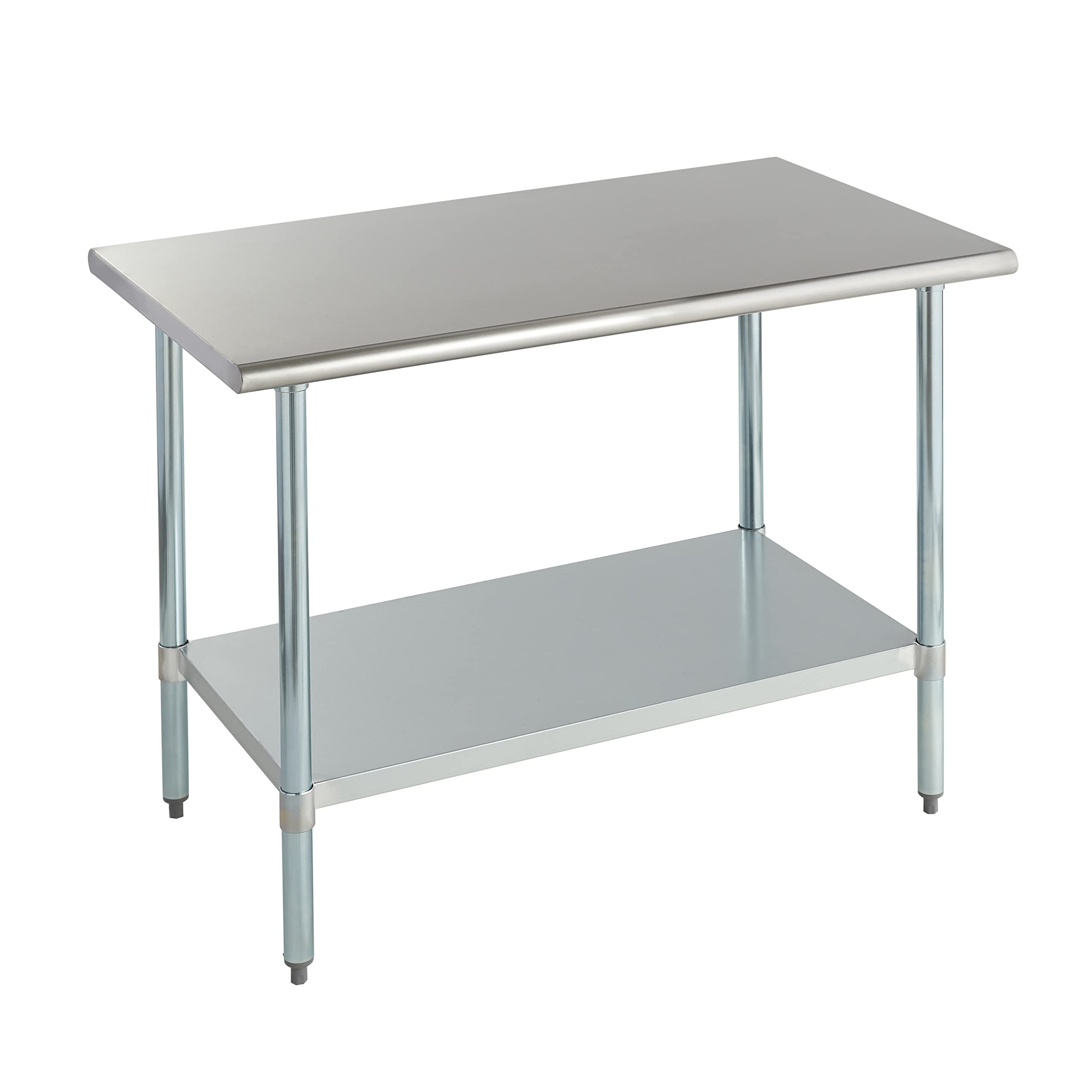 Buy ROCKPOINT Stainless Steel Table for Prep & Work 48x30 Inches, NSF