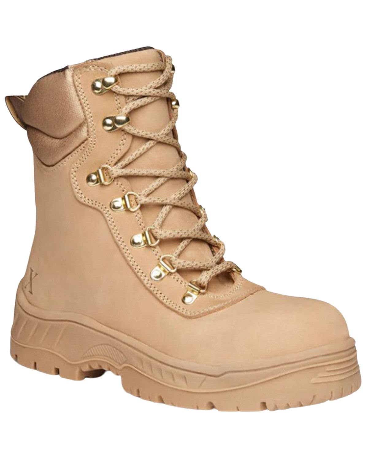 Xena Workwear Horizon, Women's, Desert Tan, Alloy Toe, PR, WP, Slip Resistant, 8 Inch, Work Boot (8.5 M)