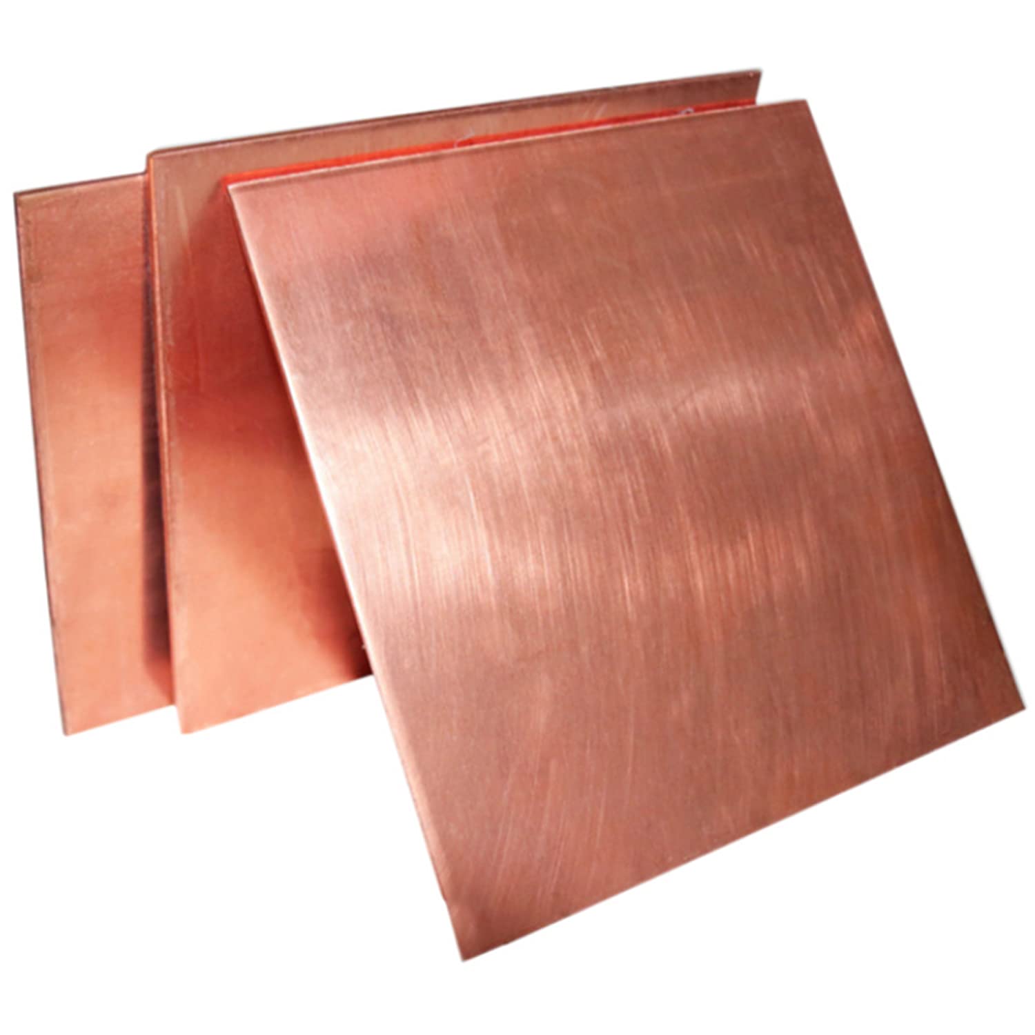 Plaque de Cuivre T2 Bonne Feuille de Métal Conductrice Pour Soudage Industriel/1.0Mm/300X300Mm