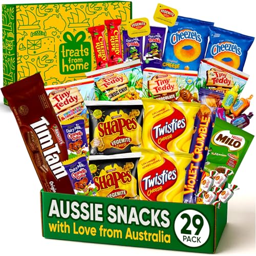 Australian Snack Gift Box Mega 29 Pack, Best Aussie Candy and Food Products, Authentic Taste of...