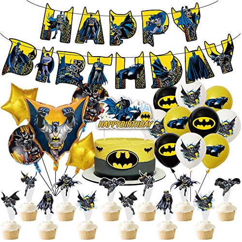 Batman Folienballon – Mehrfarbig, Ca. 68 Cm Groß Für Helium Oder Luft