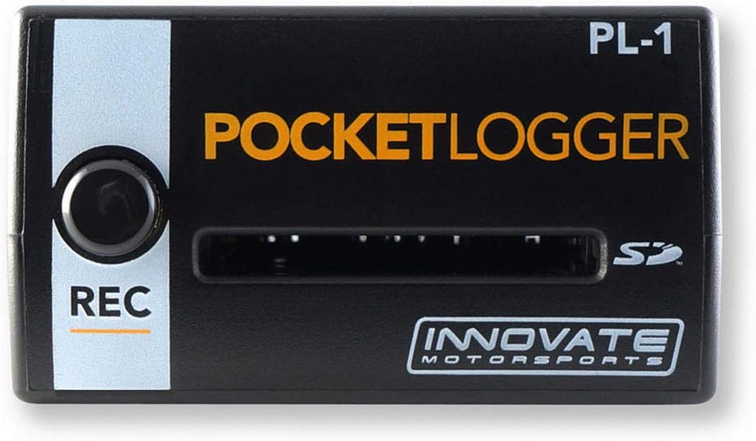 Innovate Motorsports 3875 PL-1 Pocket Logger Kit , Black