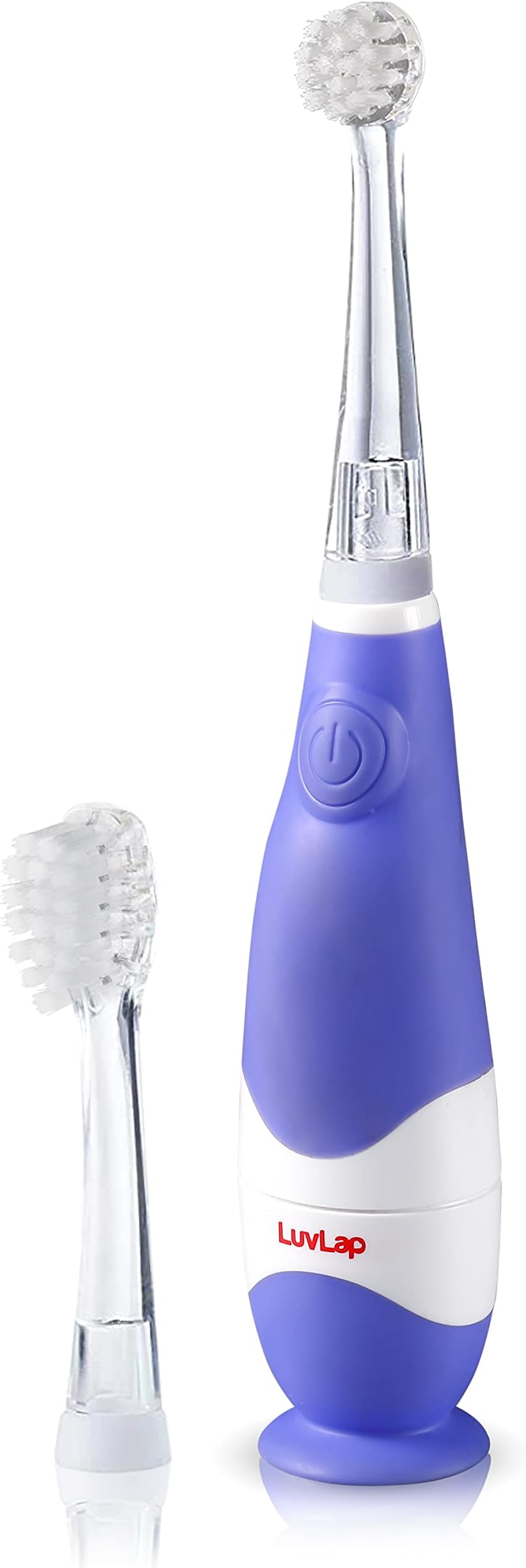 Joy Baby Sonic Infant and Toddler Electric Toothbrush for Ages 0-3 Years (Purple)