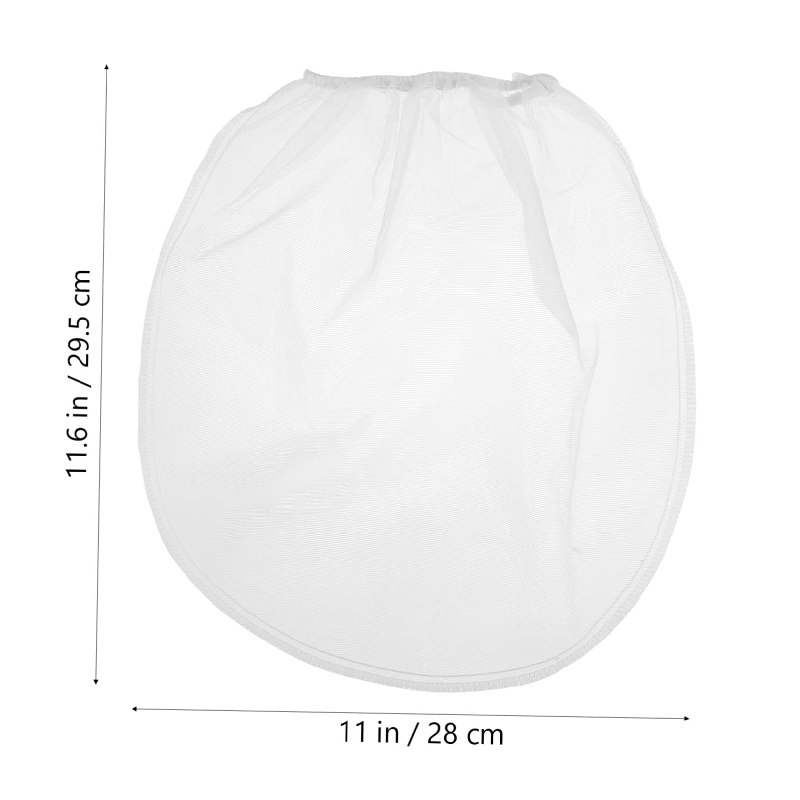 Holibanna 10Pcs Mesh Paint Strainers Drawstring Filter Bags for Oil Paint and Efficient Paint Filter Bag for Fine Filtration Art and Craft Projects