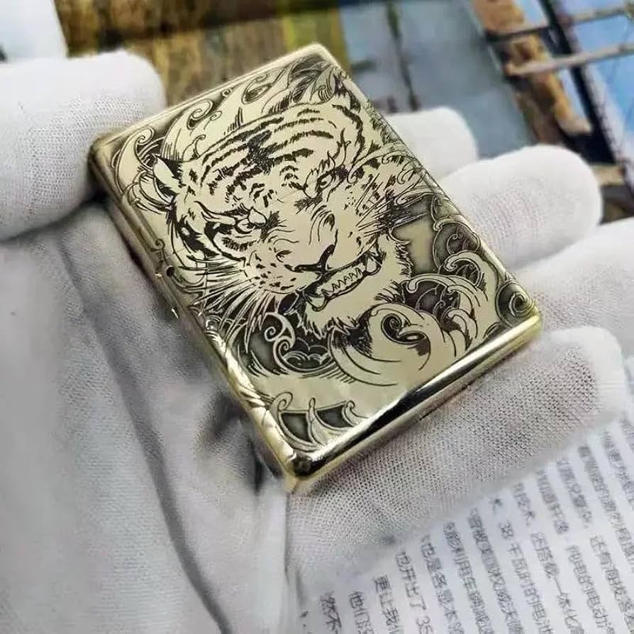 Amazon.com: ZORRO 912 & 912S Brass Kerosene Lighter – Dual-Style