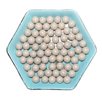 White mud Pill Strong Elasticity 8mm9 mm 10mm11mm Safe Weighting and Super Hard Force, Bow Grain Millimeter 9mm mud Pill, White-White 9-10mm 2.5kg