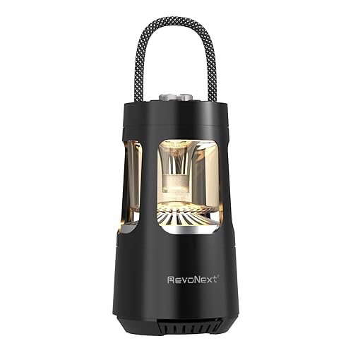 LED Camping Lantern Rechargeable,Outdoor Bluetooth Speakers, 4000mAh ,IPX4 Waterproof ,Dimmable