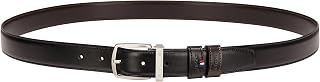 S.T. Dupont Reversibler Gürtel schwarz braun, Schwarz und Braun., 125x30 mm