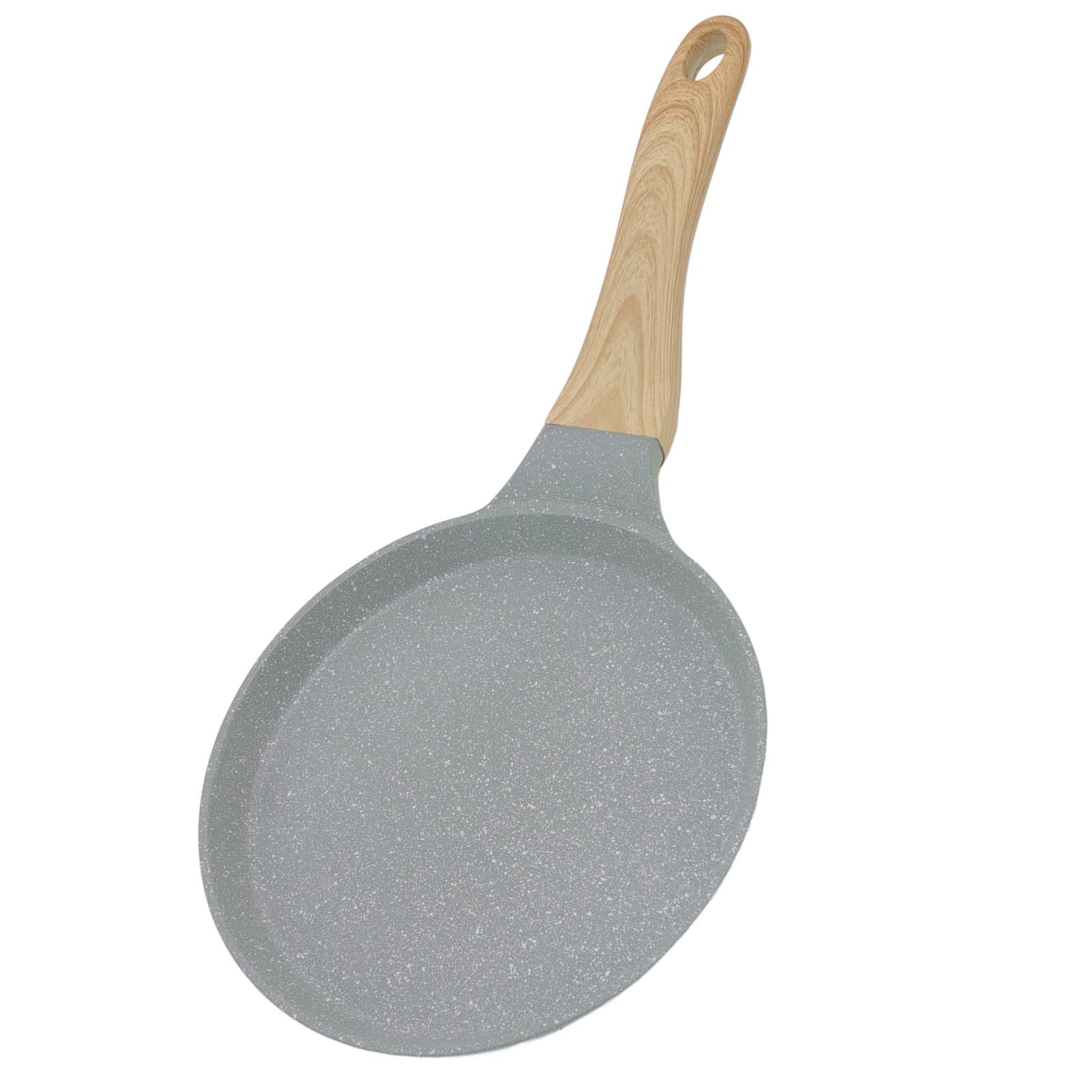 Domary Patelnia z powłoką nieprzywierającą, Zielony Stop Aluminium, z