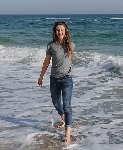 100% Nz Organic Merino Wool Lightweight Women's Base Layer Thermal Short Sleeve T-Shirt + Merino Wool Hiking Socks Bundle (Small, Emerald) #TOP5