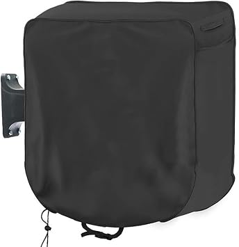 Retractable Water Hose Cover, Polyester Garden Hose Reel Cover with Drawstring, 23.62x17.72x23.62 All Round Waterproof Cover for Water Hose Reel,Hose Reel Cover for Winter