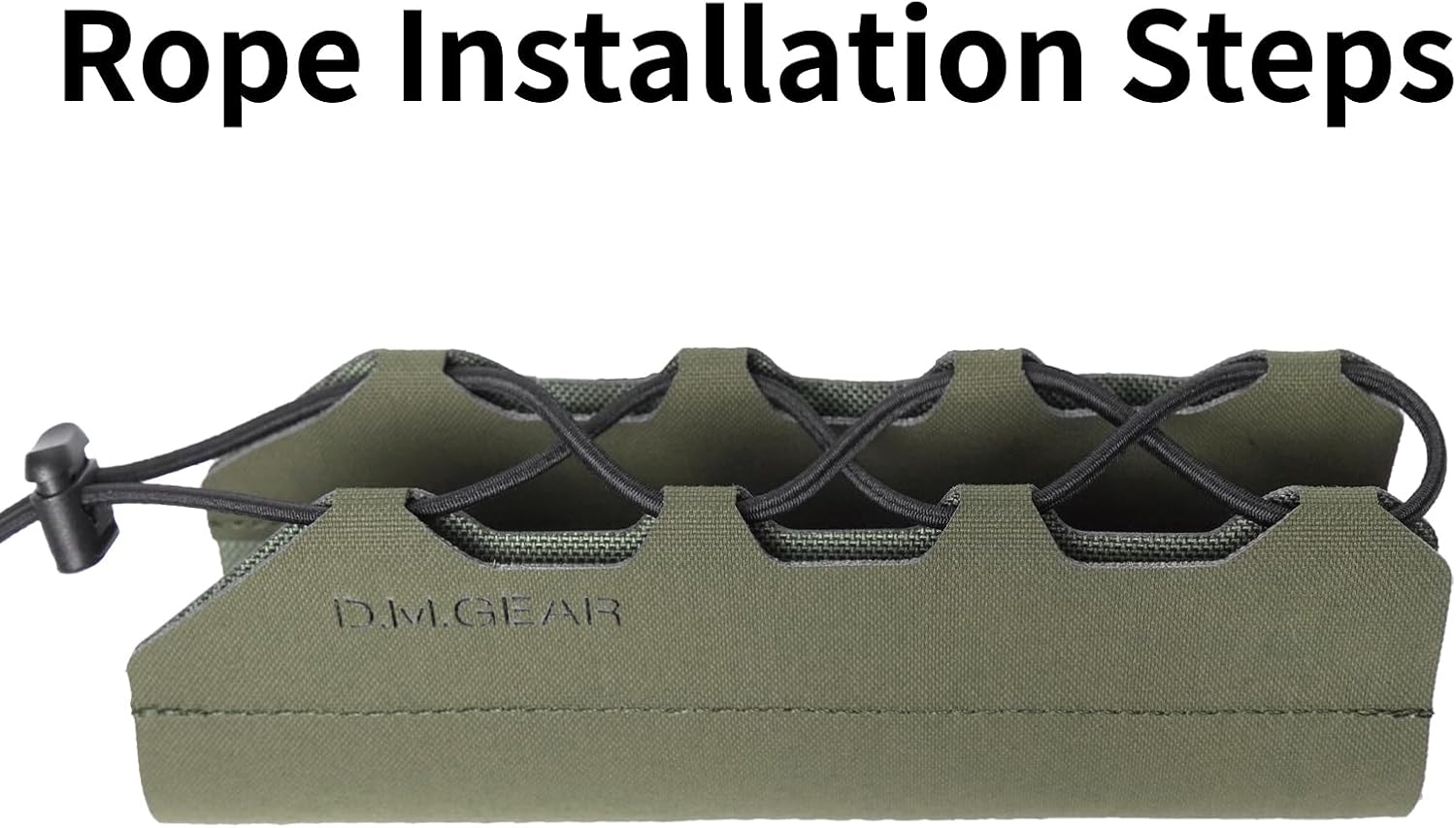 Tactical Gun Rail Cover Rail Wrap Heavy Heat Shield Gear Wrap Hand Protective Fit Various Diameter Rails