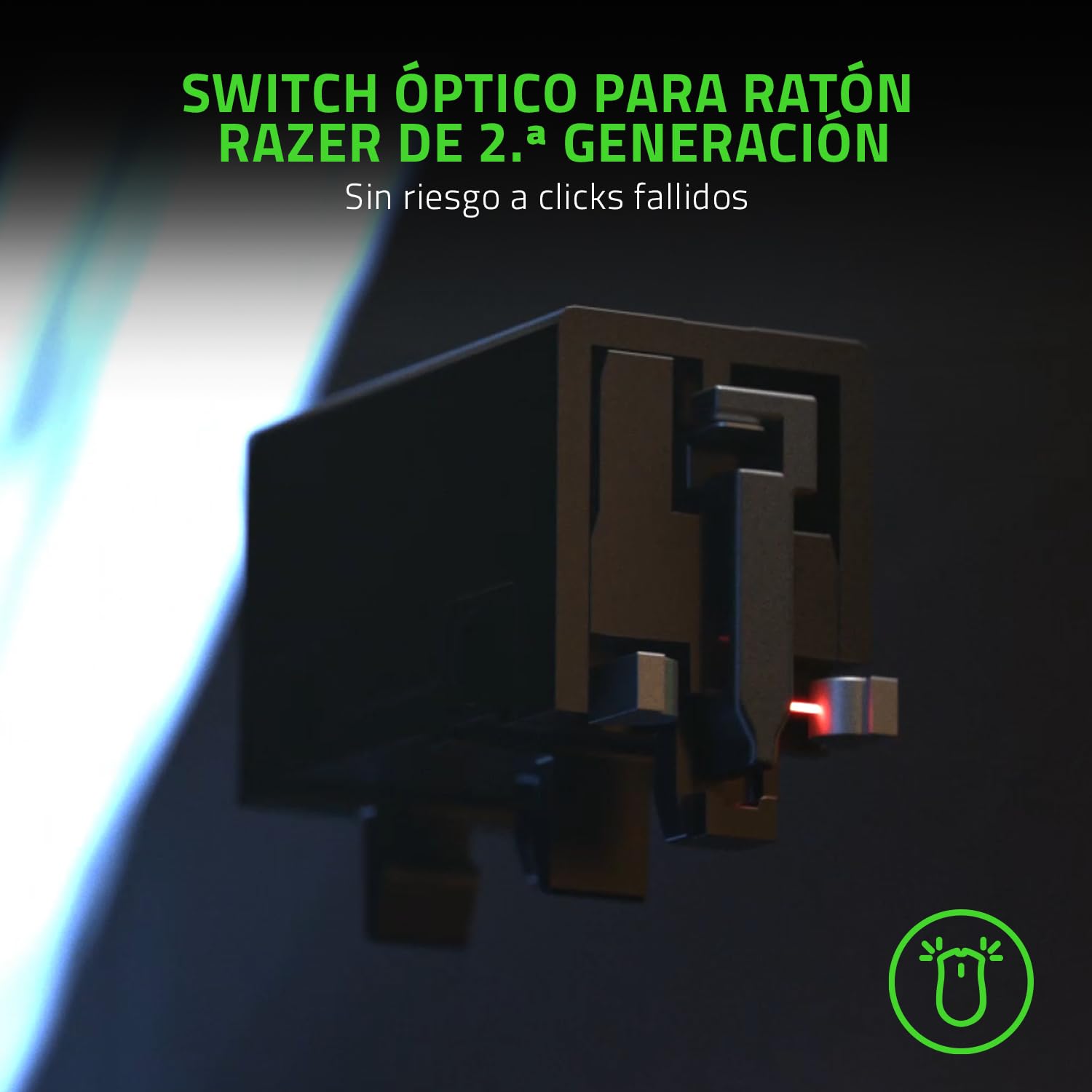 Razer Viper 8K Hz - Ratón Gaming (Ambidiestro con tecnología HyperPolling de 8.000 Hz, enfoque óptico y sensor con 20K DPI, interruptores de mouse ópticos, 71 g de luz) Negro
