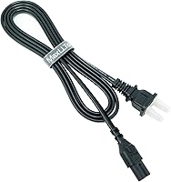 Vista 5 de MaxLLTo 2 clavijas figura 8 cable de alimentación de CA para impresora Canon Pixma MX492 MX512 MX882 MX892 MX922