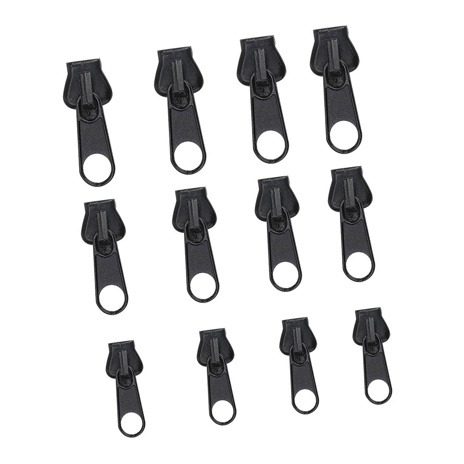 Removable Zippers Pullers Zips Repair Set Zippers Slider Replacement Set Zippers Pulls For Clothes Jeans