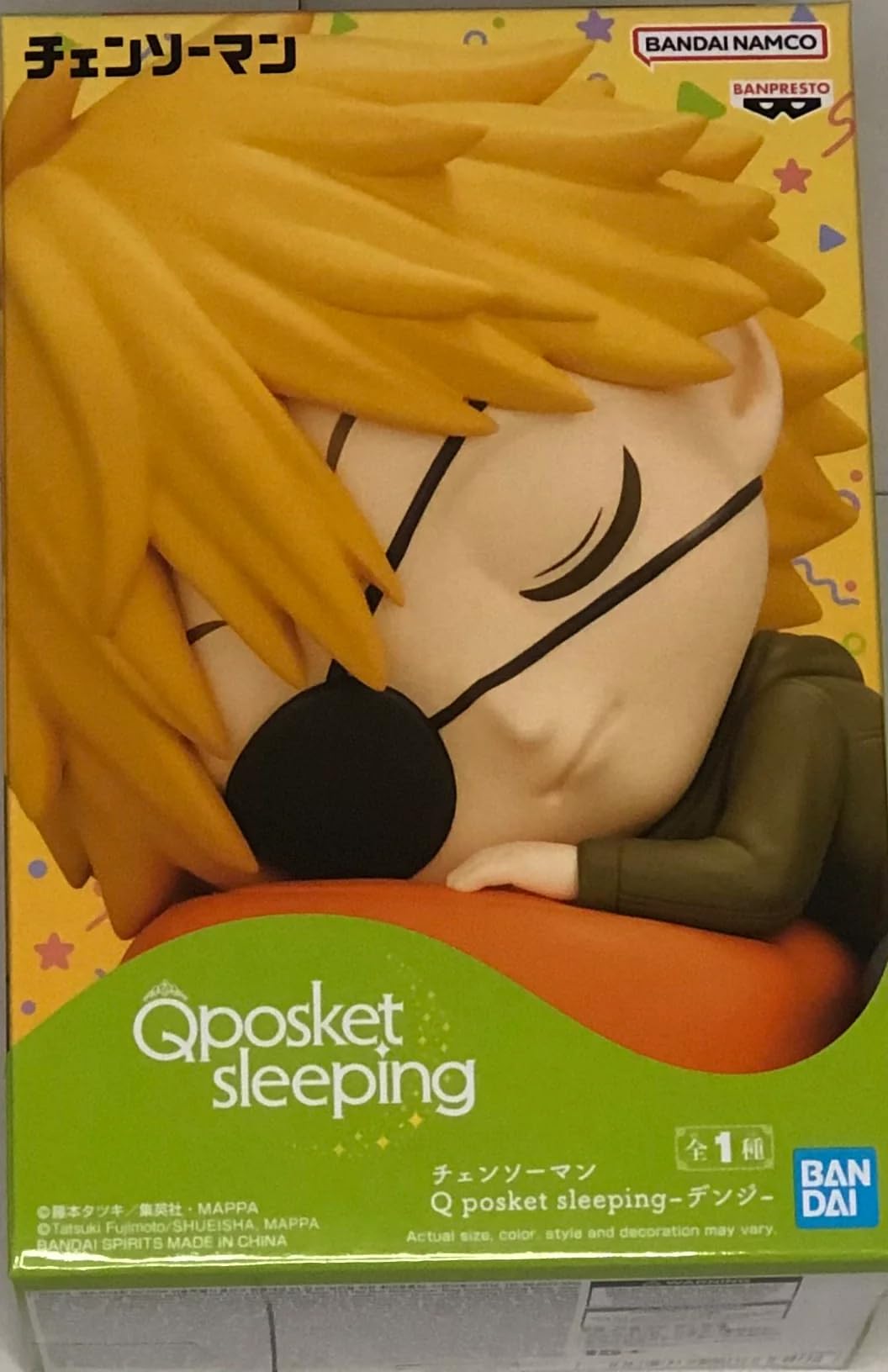 BANPRESTO Chainsaw Man Q Posket - Sleeping Denji - Statue 7cm