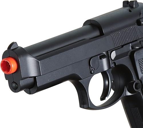 Miniatura 8 de P818 M9 Beretta - Pistola de pistola Airsoft con resorte de cuerpo completo brazos del Reino Unido
