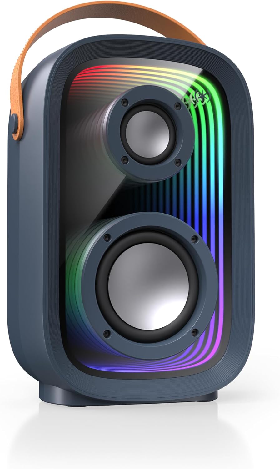 Speck Speaker Gemtones Infinity Speaker Mid- Dark Grey/Chrome/Tan