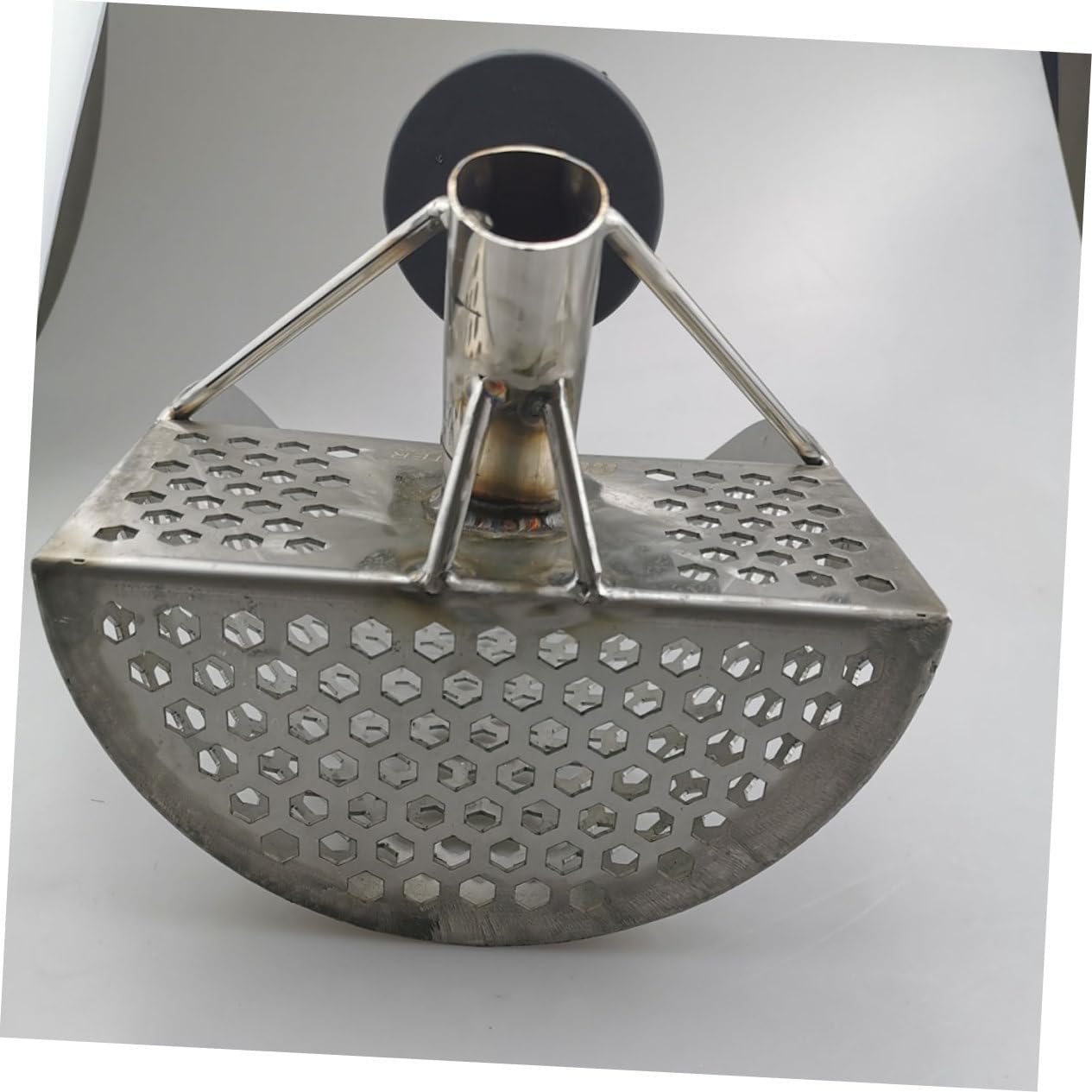 HANABASS 1pc Small Metal Detector Scoop Stainless Steel Digging Shovel for Gold Detector Metal Filter