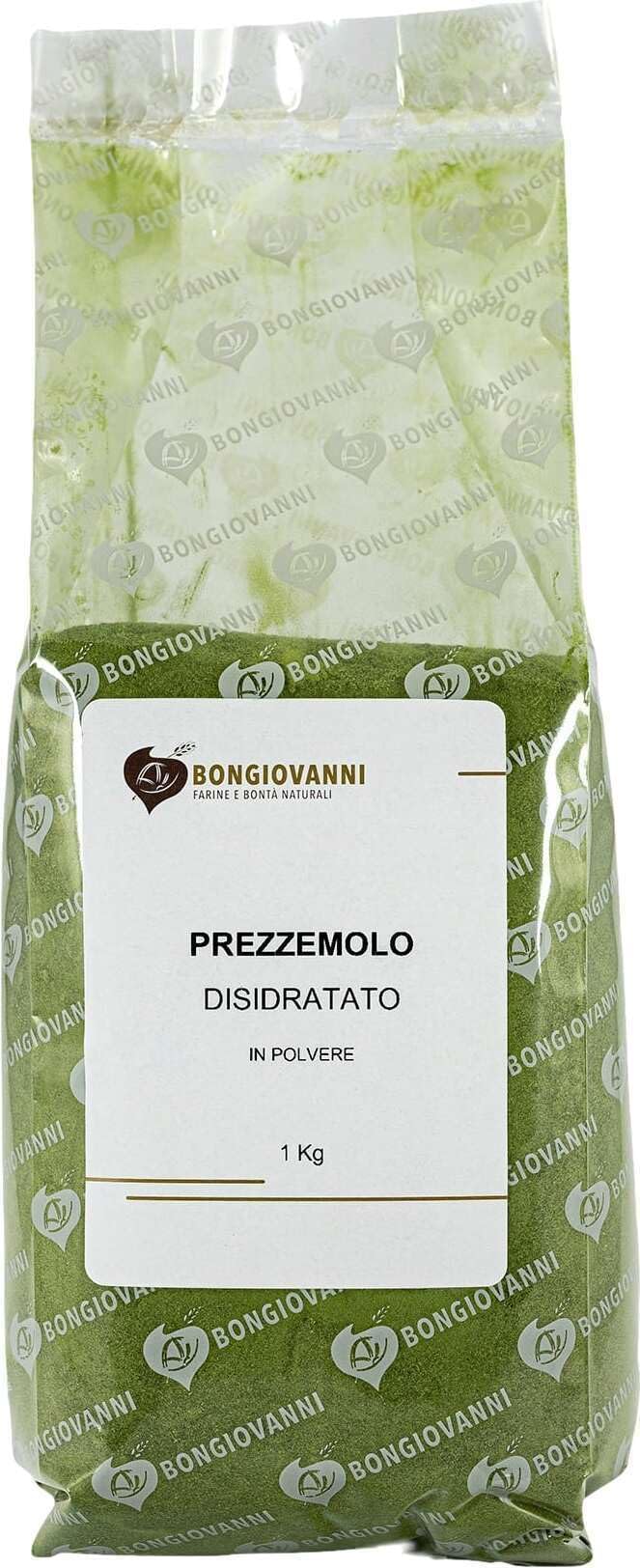 BONGIOVANNI FARINE E BONTA' NATURALI Prezzemolo disidratato in polvere - 1 kg