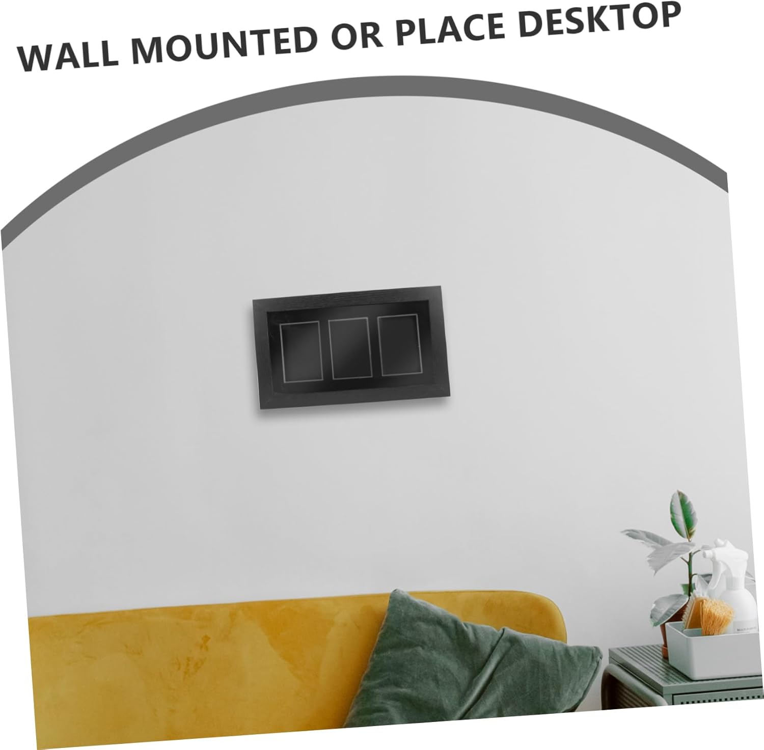 Wall Mount Trading Card Display Case Sports Memorabilia Frame UV Protection for Baseball Cards for Home and Office Decor