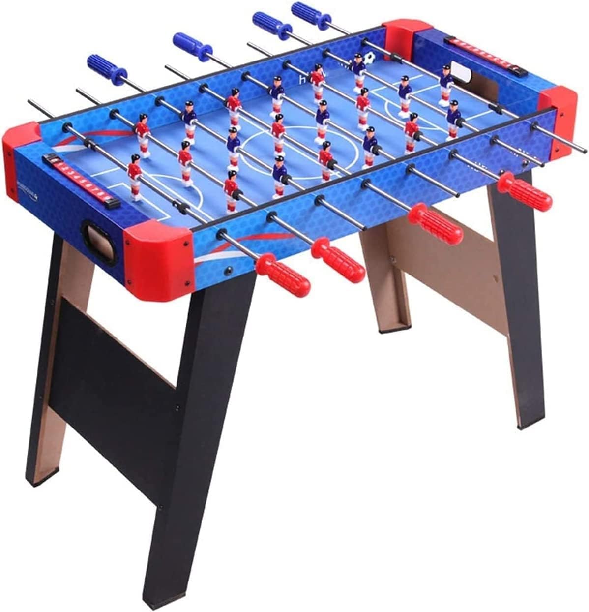 Foosball Table, Soccer Table Game, Suit for 4 Players, Competition Size Table Football for Kids, Adults, Football Table for Game Room, Arcades