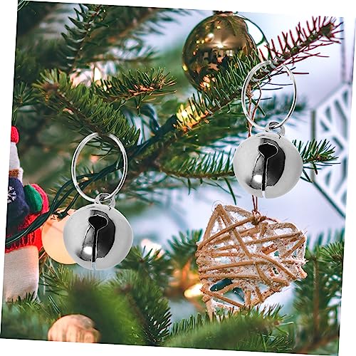 PRETYZOOM 24 Peças Chaveiro Medalhão De Artesanato De Natal Decoração Colorida Coleira Para Animais