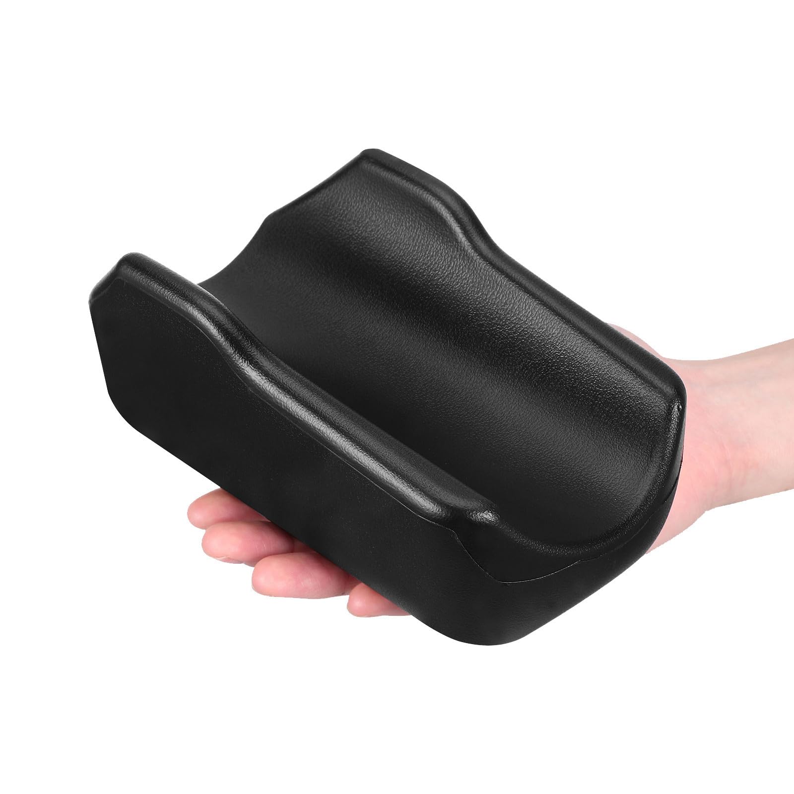YARNOW Cuscinetti Bracciolo per Rollator e Deambulatore Verticale, Nero Pu