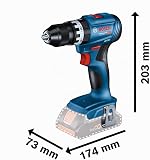 Bosch Professional 18V System combi-kit : Perceuse-visseuse à percussion GSB 18V-45 + perforateur GBH 18V-22 (avec 2 batteries 4,0 Ah, chargeur rapide GAL 18V-40, sacoche d’outils) - 4