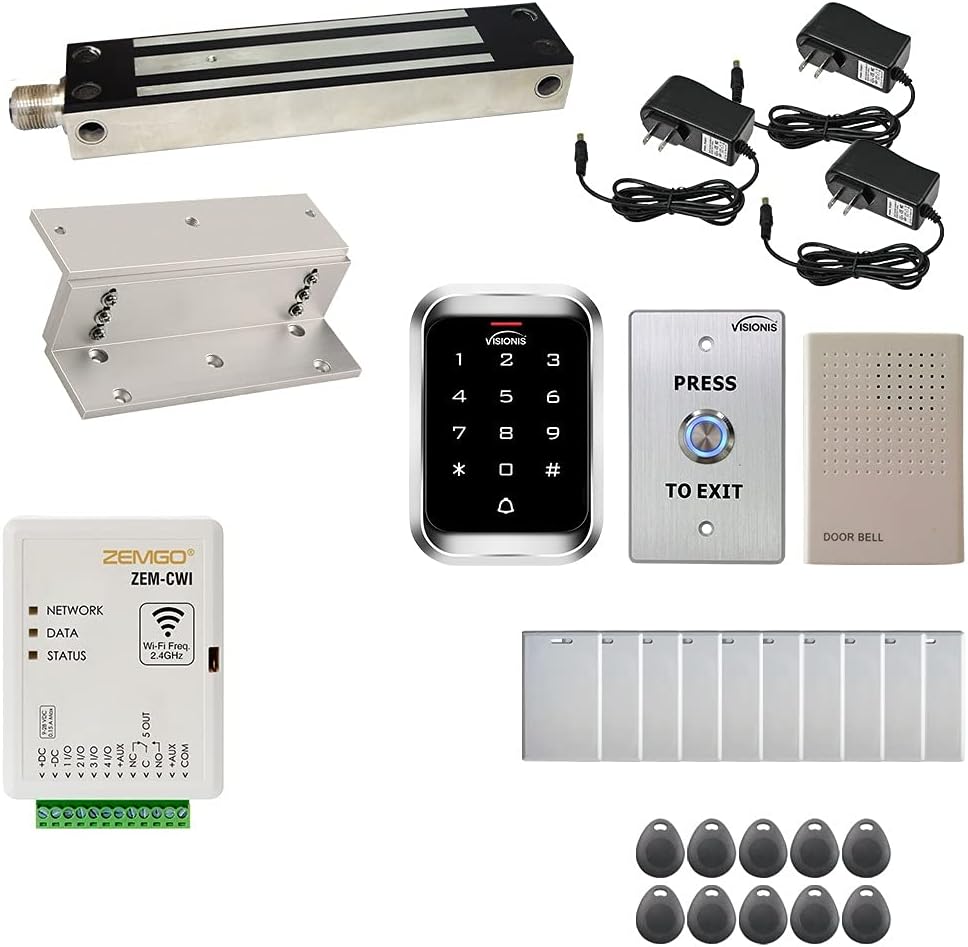 Flash Deals - 50% OFF Zemgo FPC-8452 Smart Mobile WiFi Controller for Access Control with Android + Apple App, Web Browser + Smartphone Remote Viewing, Inswing Door 800lbs Outdoor/Gate Maglock, Weatherproof Keypad/Reader Flash Deals - 50% OFF Zemgo FPC-8452 Smart Mobile WiFi Controller for Access Control with Android + Apple App, Web Browser + Smartphone Remote Viewing, Inswing Door 800lbs Outdoor/Gate Maglock, Weatherproof Keypad/Reader