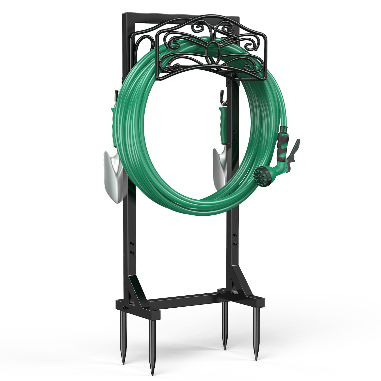 Soporte para manguera de jardín
