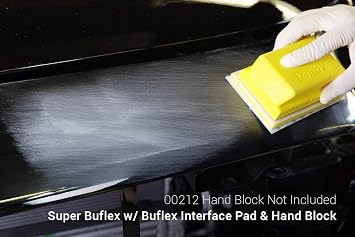 Super Buflex Flexible Dry Sanding Sheets Job-PAK, Green K-2000, U191-1532, 2 Sheets + 1 Buflex Interface Pad