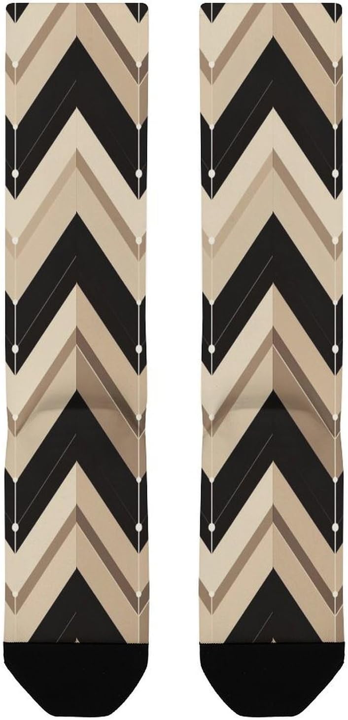 Dark Light Colors Knee High Soccer Socks Moisture Wicking
