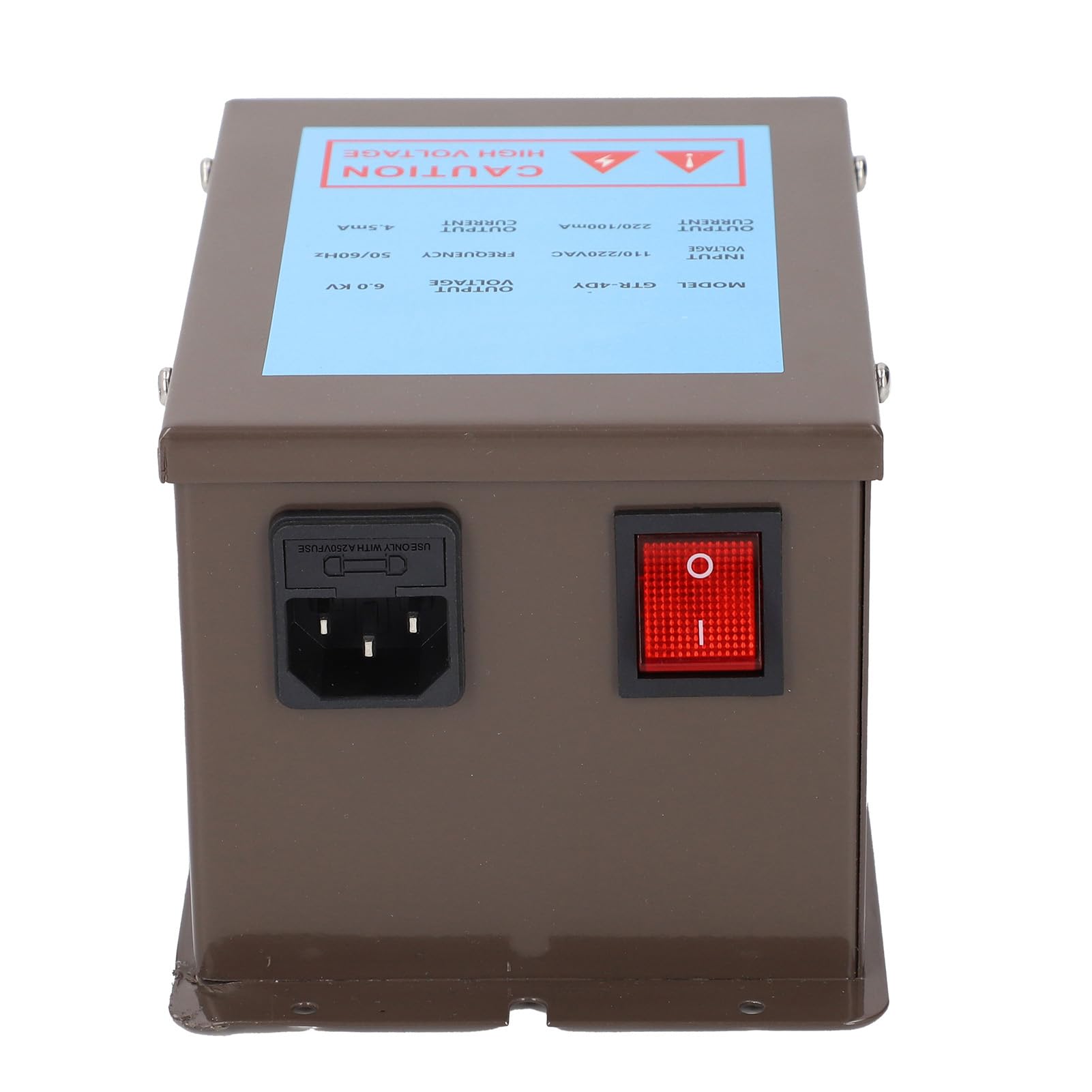 Zerodis Fuente de Alimentación de Barra de Aire Ionizante, Fuente de Alimentación de Barra Ionizadora Antiestática de 6.0KV con Alta Densidad de Iones y Múltiples (Enchufe Europeo 220-240V)