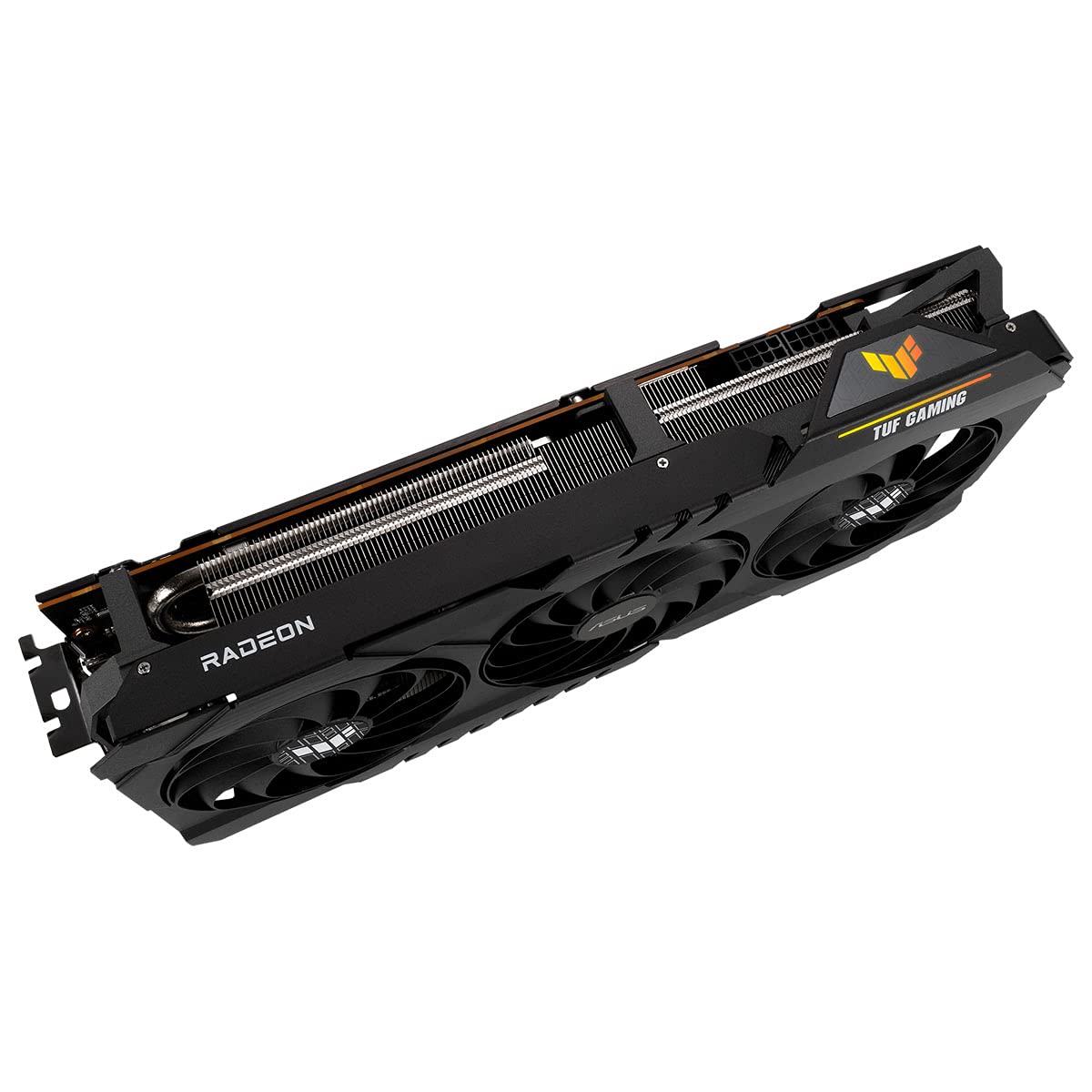 ASUS TUF Gaming AMD Radeon RX 6700 XT OC Edition karta graficzna (RDNA 2, PCIe 4.0, 12 GB GDDR6, HDMI 2.1, DisplayPort 1.4a, podwójne łożysko kulkowe, aluminiowa ochrona ze wzmocnioną konstrukcją)