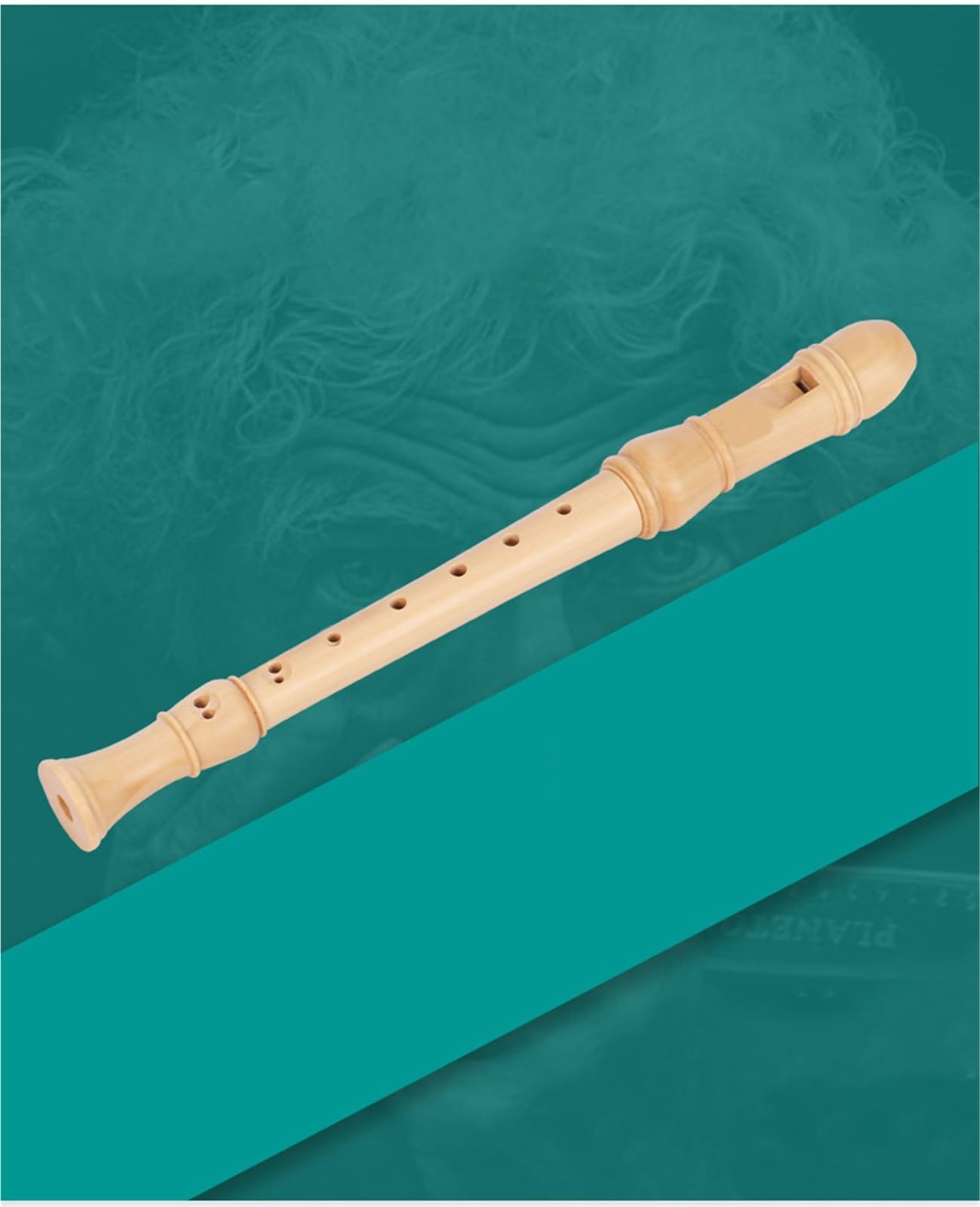 8-Loch-Sopranblockflöte Aus Holz Im Deutschen Stil (Tonart C) Einsteigerinstrument Für Anfänger Professionelle Blockflöte