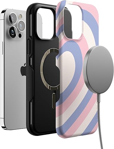 Miniatura 582 de Casely Funda para iPhone 13 Pro Max Compatible con MagSafe Fuera de las líneas Funda de marcador Crayola