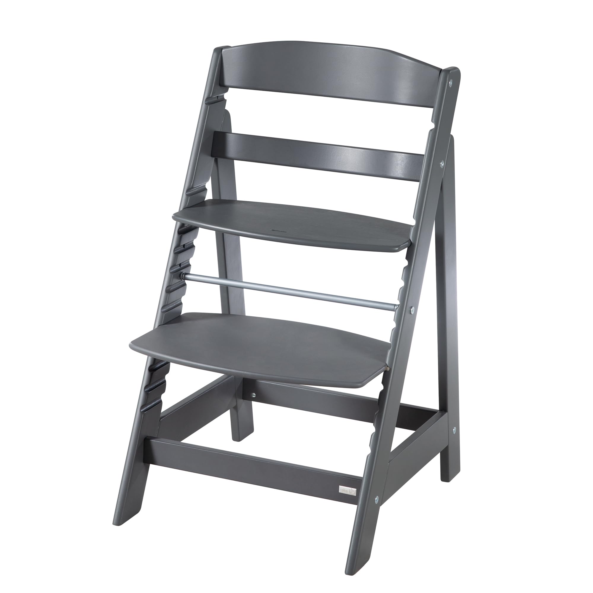roba Trona Evolutiva de Madera Antracita - Sit Up Click 'N' Flex - Altura Ajustable - de 6 Meses