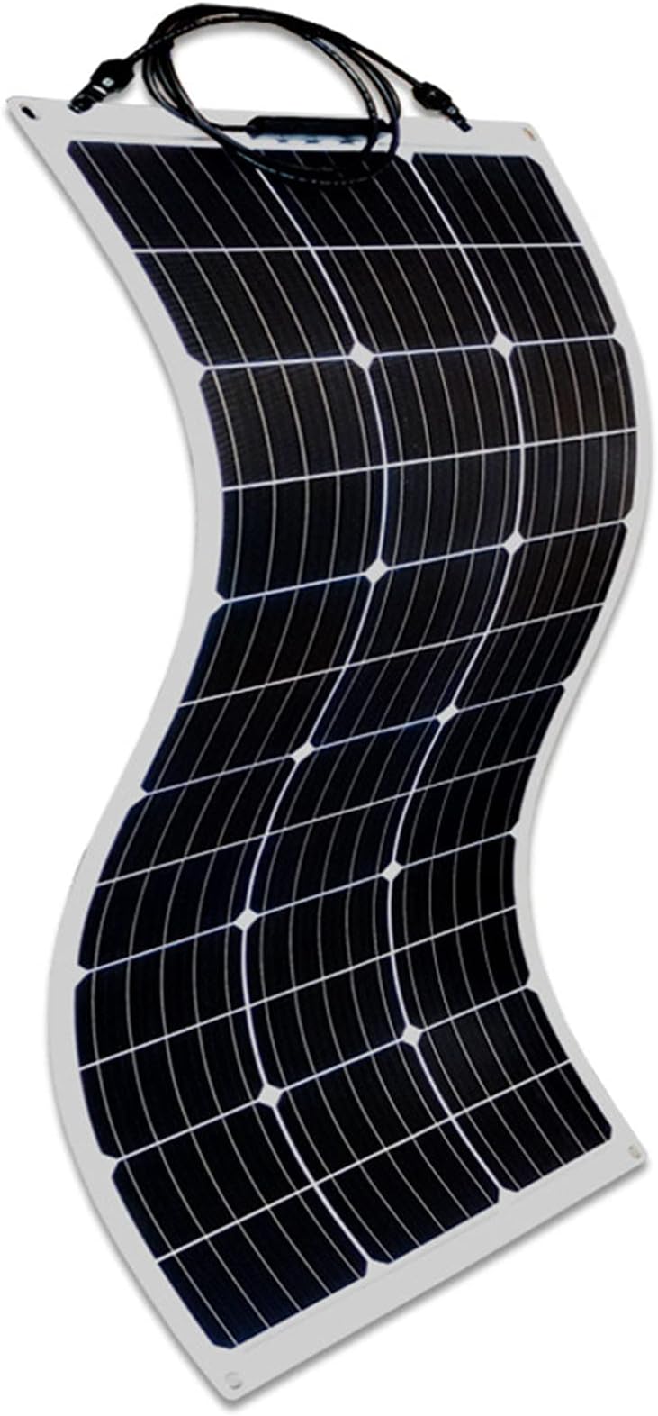 Flexible Solar Panel 100 Watt 12 Volt Monocrystalline Bendable - 36 Tandem PV Power Modules for Boat Caravan RV And Other Off Grid Applications