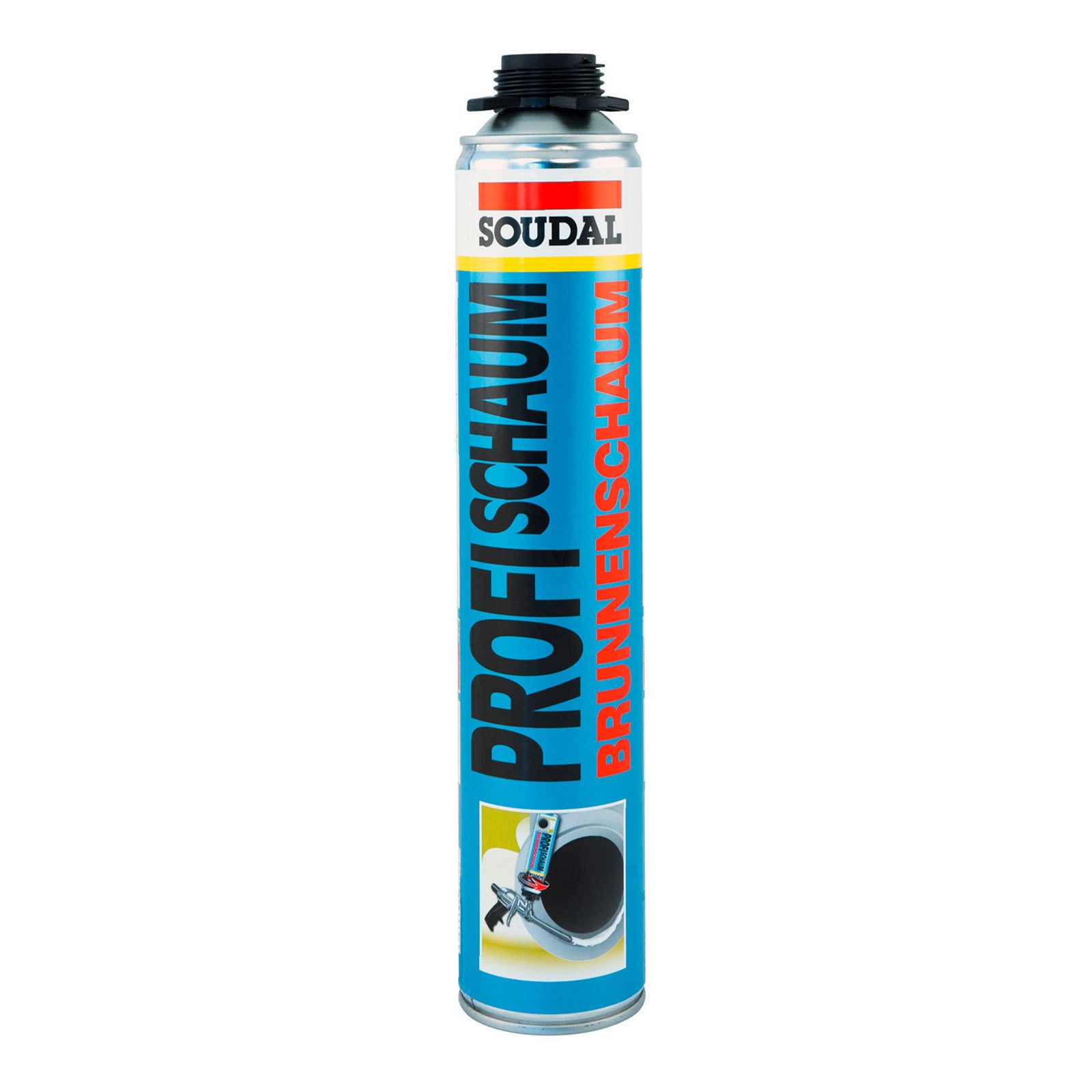 SOUDAFOAM GUN pianka do fontanny 750 ml (nasadka pistoletowa) zestaw ekonomiczny (6)