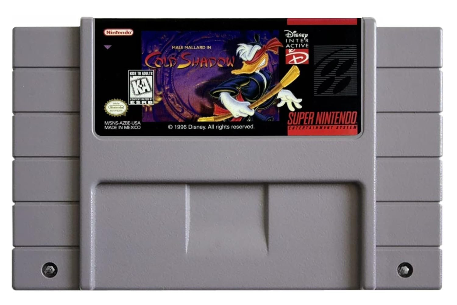 Maui Mallard in Cold Shadow - Super Nintendo (Renewed)