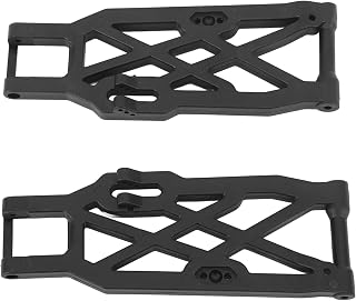 Bediffer RC Swingarm Accessory, Black 1/8 RC Lightweight Rear Lower Swingarm Wear-resistant Nylon for Replacement
