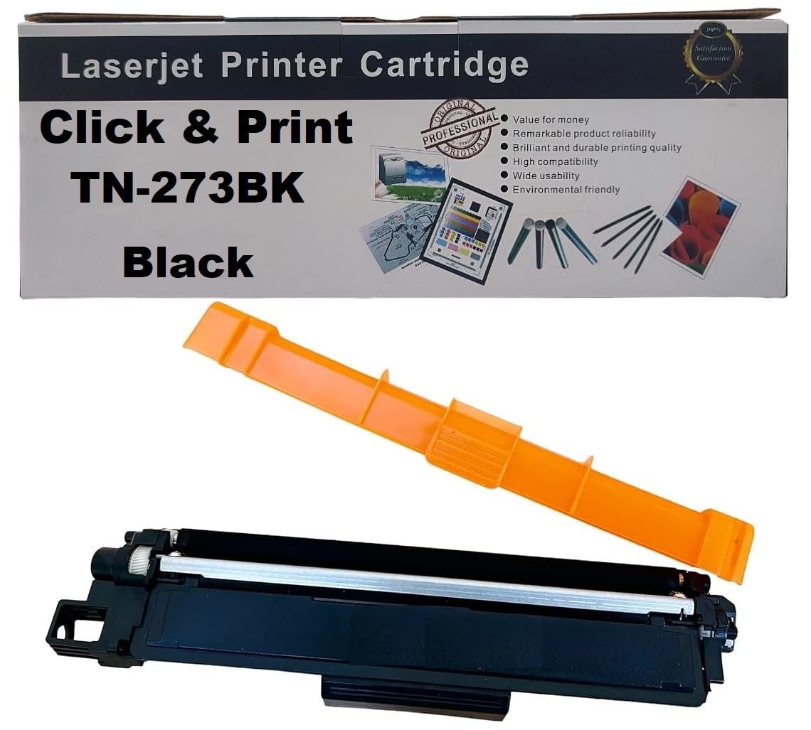 TN-273BK with Chip Toner Cartridge Is Compatible with Brother HL-3210CW, HL-3230CDW, HL-3290CDW, MFC-L3710CW, MFC-L3730CDW, MFC-L3750CDW, MFC-L3770CDW, L3510CDW, DCP-L3550CDW (Black)
