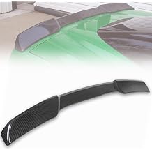 Rear Trunk Spoiler Wing Fit for Chevy Corvette C6 2005-2013 | Trunk Lid Wing Spoiler Lip ABS Plastic Carbon Fiber Look