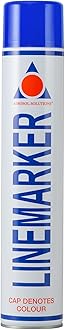Line Marker, Grass and Road Spray Paint, Blue Striping Paint Spray -26 Fl Oz (Pack of 1)